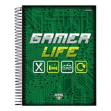 Caderno Gamer Play 1 Matéria Universitário