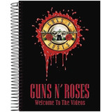 Caderno Guns 10 Matérias 200 Folhas