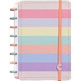 Caderno Inteligente A5 Arco íris Pastel Magic CIA52060 155x220mm 80 Folhas
