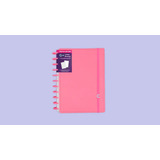 Caderno Inteligente All Pink G Linhas Brancas