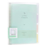 Caderno Inteligente B5 Fichário Design Coreano 60 Folhas