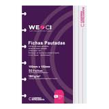 Caderno Inteligente Fichas Pautadas Inteligentes 4x6