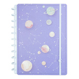Caderno Inteligente Grande Purple Galaxy Go Case