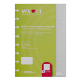 Caderno Inteligente Refil A5 Pautado Linhas Brancas 90g