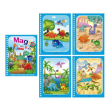 Caderno Livro Lousa Mágico Colorir Educativo Para Crianças