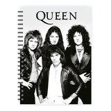 Caderno Musica Grande Capa Dura Queen 1 96 Folhas