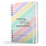 Caderno Para Controle Financeiro Minhas Contas Organizadas