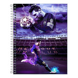 Caderno Personalizado Messi 10 Matérias 200