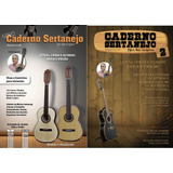 Caderno Sertanejo Letras Cifras Viola E Violao Vol 1 E 2