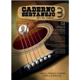 Caderno Sertanejo Letras Cifras Viola E Violao Vol 3