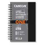 Caderno Sketchbook Espiral Canson Artbook One
