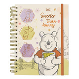 Caderno Smart Colegial Pooh Com 10 Divisorias Dac