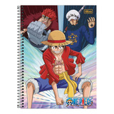 Caderno Universitário One Piece 10 Matérias Tilibra