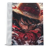 Caderno Universitário One Piece 400 Fls 20 Matérias