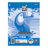 Caderno Universitário Uniflex Color Básico 96 Folhas Jandaia Cor Colors