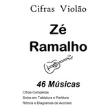 Caderno Zé Ramalho Violão 46 Músicas Cifras Solos Ritmos