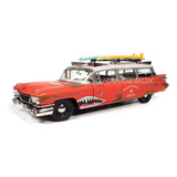 Cadillac Eldorado Ambulance 1959 Surf Shark 1 18 Autoworld