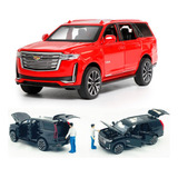 Cadillac Escalade Miniatura Metal Carro Com Luzes E Som 1 32