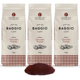 Cafe Baggio Chocolate Trufado Kit 3 Pacotes 250g Pó De Café