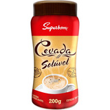 Café Cevada Solúvel Torrada E Moída Superbom Pote 200g