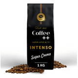 Café Em Grao Torrado Expresso Arábica Grãos 1kg Especial Coffee Mais Super Crema