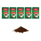 Café Em Pó Tradicional Melitta 500g Kit 5