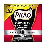 Café Pilão Cápsula Extraforte 20 Unidades 104 Gramas