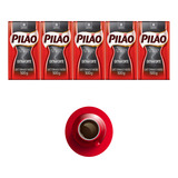 Café Pilão Torrado E Moido Extra Forte À Vácuo 500g Kit 5