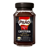 Café Solúvel Pilão Cafeteria Em Vidro Com 70g