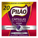 Café Torrado E Moído Em Cápsulas Intenso 20 Unidades 104g Pilão