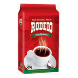 Café Torrado E Moído Tradicional Vácuo 500g Rodeio