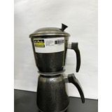 Cafeteira Aluminio Extra Forte Cafeteira Econômica Preta 1l
