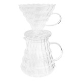 Cafeteira Com Suporte De Coador Vidro Borossilicato 700ml