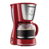 Cafeteira Dolce Arome Inox C 35 18x Vermelha Mondial Cor Vermelho 110v
