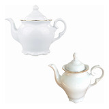 Cafeteira E Bule Pomerode Ouro Porcelana Schmidt