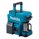 Cafeteira Elétrica À Bateria Dcm501z 18v 12v Makita Cor Azul 110v 220v bivolt 