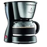 Cafeteira Elétrica Dolce Arome Mondial Preto Inox 550W 220V C 30 18X