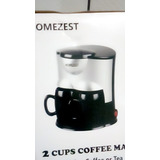 Cafeteira Elétrica Expresso Homezest Com 2 Canecas Coffee M