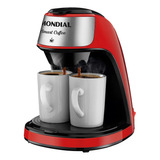 Cafeteira Elétrica Mondial Smart Coffee C 42 2x ri Vermelha