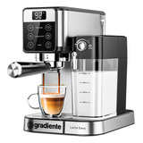 Cafeteira Espresso Easy Latte Touch Inox Gradiente Cor Preto inox 220v