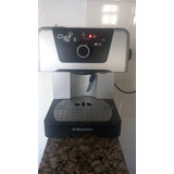 Cafeteira Expresso Electrolux Chef Crema Silver