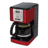 Cafeteira Flavor Programável 12 Xícaras Vermelha Oster 127v