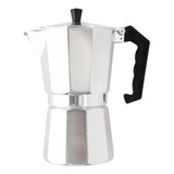 Cafeteira Italiana De Alumínio 600ml Para 6 Xícaras Cor Prat