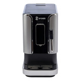 Cafeteira Maquina Expresso Automática Café Em Grãos Spidem Trevi 110 Cor Prateado