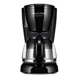 Cafeteira Multilaser Gourmet 15 Xícaras Semi Automática Preta De Filtro 220v 200w