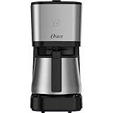 Cafeteira Oster Com Jarra Inox 1 2L Preta Inox 220V 750W OCAF650