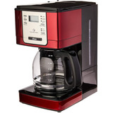 Cafeteira Oster Flavor Programável Inox 900w Vermelha 220v