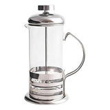 Cafeteira Prensa Francesa 350ml De Vidro E Aço Inox Livon Cor Cinza 0