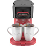 Cafeteira Single Up 0 30l 600w Vermelho preto Cadence 110v