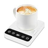 Cafzed Aquecedor De Café Para Mesa Aquecedor De Canecas Elétrico Aquecedor De Canecas De Café Com Temporizador Aquecedor De Canecas De 6 Temperaturas Aquecedor De Xícaras De Café Inteligente Com
